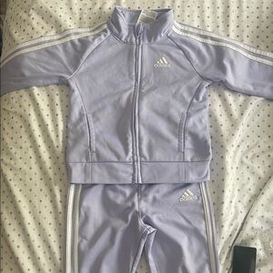 Adidas Light Purple Tracksuit